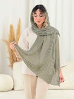 شال طرح دار ملیسا کد 7721 - تصویر 6
