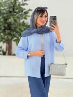 مانتو پشت پیله پاپیون دار کد 7805 - تصویر 3