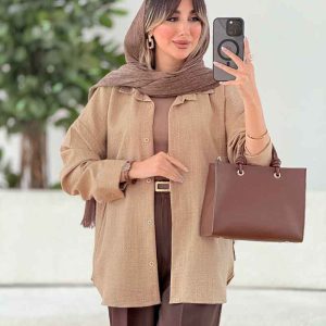 شومیز طرح حصیری الناز کد 7800