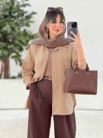 شومیز طرح حصیری الناز کد 7800 - تصویر 5