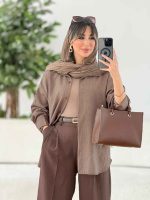 شومیز طرح حصیری الناز کد 7800 - تصویر 14