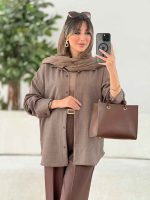 شومیز طرح حصیری الناز کد 7800 - تصویر 12