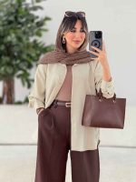 شومیز طرح حصیری الناز کد 7800 - تصویر 16