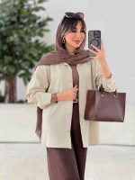 شومیز طرح حصیری الناز کد 7800 - تصویر 3