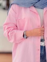 مانتو دو جیب آیلار کد 7802 - تصویر 17