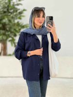 مانتو دو جیب آیلار کد 7802 - تصویر 14