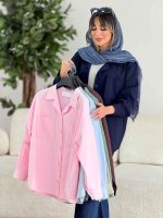 مانتو دو جیب آیلار کد 7802 - تصویر 6
