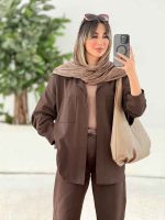 مانتو دو جیب آیلار کد 7802 - تصویر 13