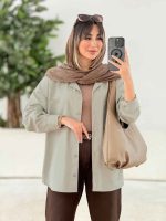 مانتو دو جیب آیلار کد 7802 - تصویر 20