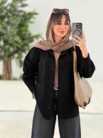 مانتو دو جیب آیلار کد 7802 - تصویر 10