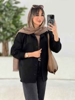 مانتو دو جیب آیلار کد 7802 - تصویر 18