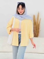 شومیز پری پشت پیله کد 7803 - تصویر 2