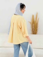 شومیز پری پشت پیله کد 7803 - تصویر 18