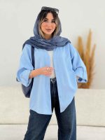 شومیز پری پشت پیله کد 7803 - تصویر 16