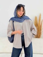 شومیز پری پشت پیله کد 7803 - تصویر 21