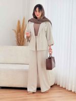 ست کت و شلوار آستین پاکتی کد 7804 - تصویر 4