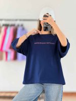 تیشرت cute but overthinker کد 7807 - تصویر 2