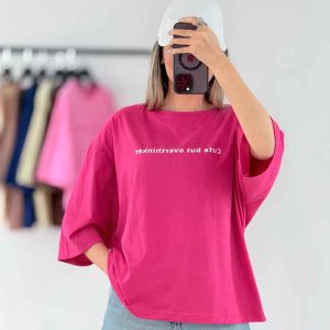 تیشرت cute but overthinker کد 7807