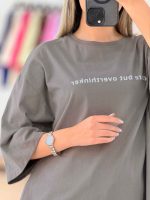تیشرت cute but overthinker کد 7807 - تصویر 3