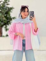 شومیز آستین پاگن مهسا کد 7809