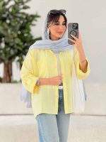 شومیز آستین پاگن مهسا کد 7809 - تصویر 13