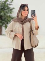 شومیز لینن پشت پیله هیوا کد 7816 - تصویر 20