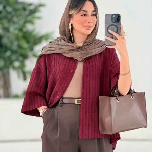 مانتو پشت پیله مهرانا کد 7819