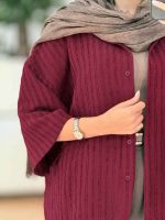 مانتو پشت پیله مهرانا کد 7819 - تصویر 12