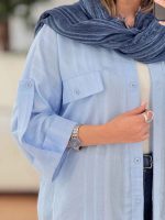 شومیز جیب نما آسنا کد 7820 - تصویر 10