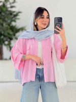 شومیز جیب نما آسنا کد 7820 - تصویر 8