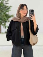 شومیز جیب نما آسنا کد 7820 - تصویر 14