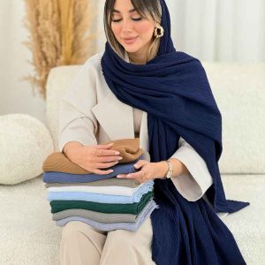 شال پلیسه دنیا کد 7821