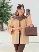 مانتو دو جیب پایین آتریسا کد 7811 - تصویر 23
