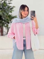 شومیز پشت پیله لیدیا کد 7830 - تصویر 12
