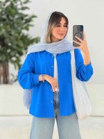 شومیز پشت پیله لیدیا کد 7830 - تصویر 8