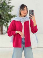 شومیز پشت پیله لیدیا کد 7830 - تصویر 15