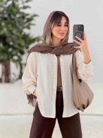 شومیز پشت پیله لیدیا کد 7830 - تصویر 13