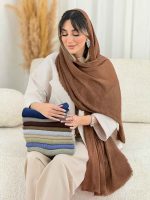 شال طرح حصیری کد 7825