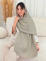شال طرح حصیری کد 7825 - تصویر 3