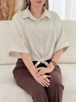 شومیز کوک دوزی گره ای کد 7832 - تصویر 2