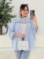 مانتو چهاردکمه رزیتا کد 7838 - تصویر 19