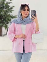 مانتو چهاردکمه رزیتا کد 7838 - تصویر 4