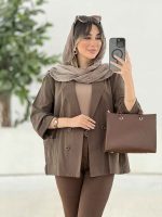 مانتو چهاردکمه رزیتا کد 7838 - تصویر 18