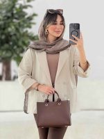 مانتو چهاردکمه رزیتا کد 7838 - تصویر 5