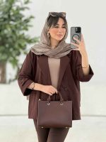 مانتو چهاردکمه رزیتا کد 7838 - تصویر 15