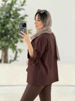 مانتو چهاردکمه رزیتا کد 7838 - تصویر 21