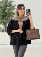 مانتو چهاردکمه رزیتا کد 7838 - تصویر 9