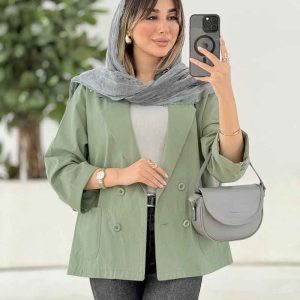 مانتو چهاردکمه رزیتا کد 7838
