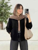 شومیز پشت پیله لیدیا کد 7830 - تصویر 5