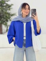 مانتو جلو دکمه نگار کد 7833